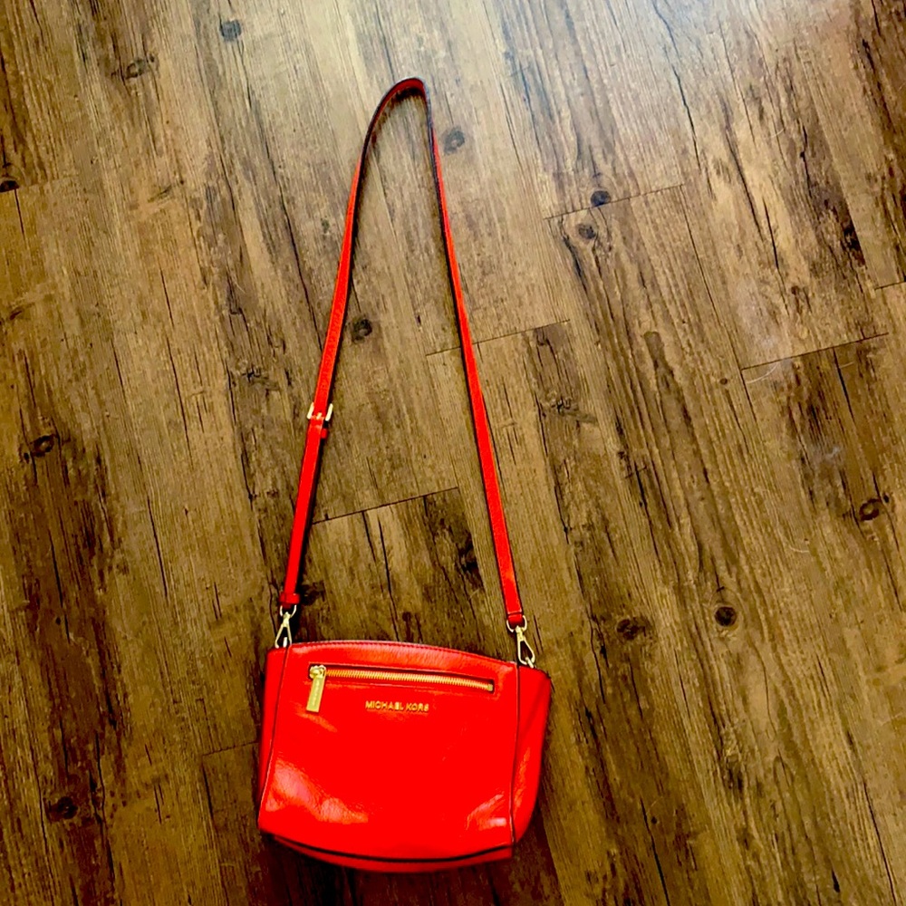 Michael Kors coral purse